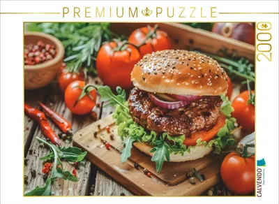 Produktbild von CALVENDO Puzzle Hamburger | 2000 Teile Lege-Größe 90x67cm Foto-Puzzle für glückliche Stunden