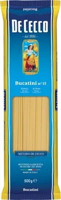 Produktbild von 5x De Cecco Nudeln 100% italienische Bucatini Nr. 15 Nudeln 500g