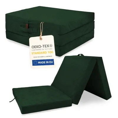 Produktbild von Faltmatratze Gästematratze 195x80 cm Klappmatratze Reisematratze Campingmatratze für Wohnmobil Auto