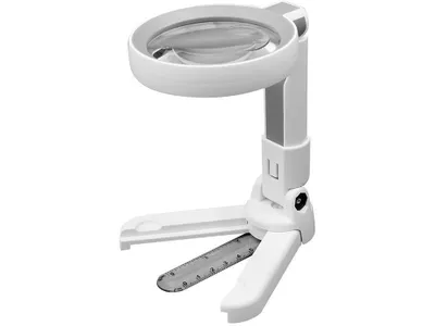 Obrázek produktu pro Verk 09209 Multifunkční lupa s osvětlením 20x LED, zvětšení 3,5x, 10,25x
