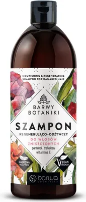 Zdjęcie produktu dla Szampon Do Włosów Barwa Botaniki Regenerująco-Odżywczy 480 Ml