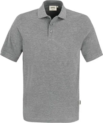 Produktbild von HAKRO Poloshirt Classic Herren #810  Gr. 3XL grau-meliert