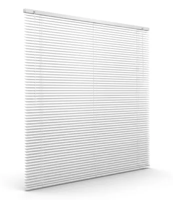 Produktbild von Aluminium Jalousie, 85 x 130 cm, weiß matt Sichtschutz & Sonnenschutz, robust, feuchtigkeitsbeständig, einfache Montage Victoria M.