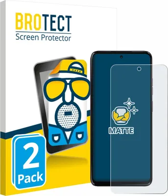 Produktbild von 2x BROTECT Schutzfolie für Motorola Moto G17 Displayschutz Displayschutzfolie Folie Matt Entspiegelungsfolie