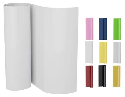 Productafbeelding van Flexfolie - Warmteoverdrachtfolie voor textiel - 30,5 cm x 183 cm - Wit