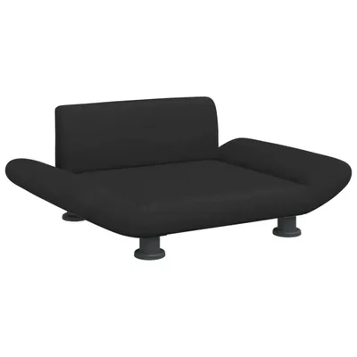 Zdjęcie produktu dla vidaXL Legowisko dla psa czarne 70x45x28 cm tkanina