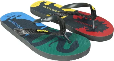 Produktbild von Harry Potter - "Hogwarts Houses" Flipflops für Herren/Damen Uni CD1472 (42 EU) (Bunt)