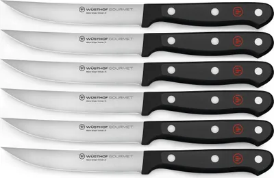 Immagine prodotto di Wüsthof Steakmesserset 6-teilig / Steak Knife Set 6-Piece Gourmet --  1125060601