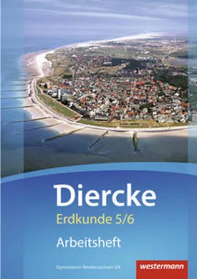 Obrázek produktu pro Diercke Erdkunde 5 / 6. Arbeitsheft. Gymnasien G9. Niedersachsen