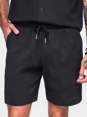Produktbild von OMBRE Shorts 100% Baumwolle V-1 OM-SRCS-0209 black XL