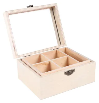 Zdjęcie produktu dla Skrzynka na biżuterię z drewna, ręcznie robiona, z podwójnym lustrem, organizer na biżuterię, drewniana szkatułka na biżuterię, pudełko na biżuterię z lustrem