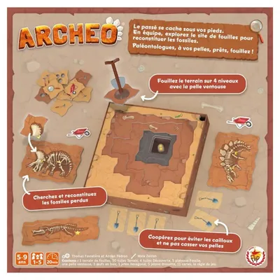 Image de GIGAMIC Archeo - Jeu de societe - Gigamic
