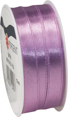 Produktbild von Satinband, 10 mm, Rolle à 10 m Flieder