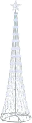 Obrázok produktu pre Vianočný stromček vidaXL s 290 LED diódami, studená biela, 250 cm, kovový