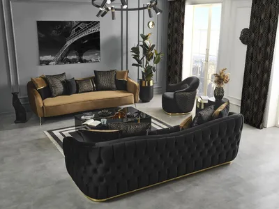 Produktbild von Couchtisch Design Möbel Luxus neu schwarz Modern Wohnzimmer Holz