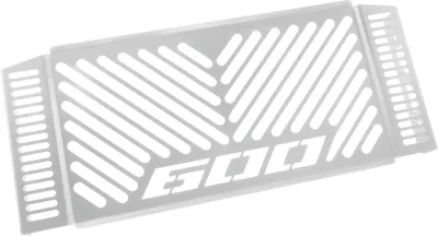 Obrázek produktu pro Kryt chladiče ZIEGER kompatibilní s Yamaha FZS 600 Fazer Design Logo stříbrný