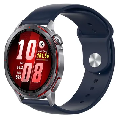 Produktbild von Smartwatch Silikon Armband für Huawei Watch GT Runner 2 verstellbar Dunkelblau