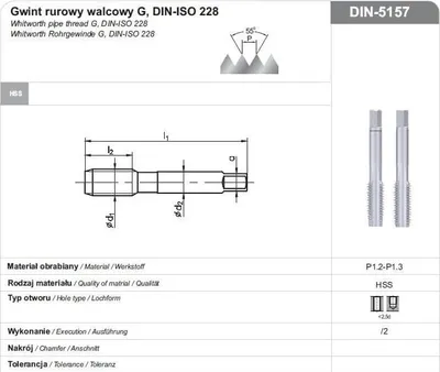 Immagine prodotto di Fanar gwintownik g 1/2" ngra/2