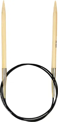 Produktbild von Lana Grossa Rundstricknadel BAMBUS Länge 60 cm/80 cm - verschiedene Stärken Größe 60 cm / 10.0