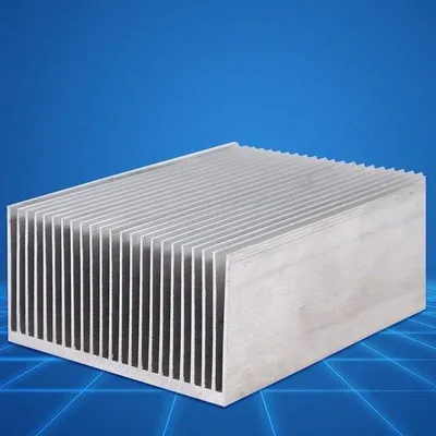 Immagine prodotto di Dissipatore di calore in alluminio per LED ad alta potenza, argento, 100x69x36 mm