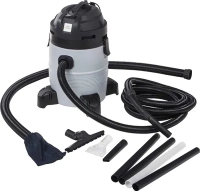 Produktbild von HEISSNER F635N-00, Manuelles Vakuum, Teich, Schwarz, Grau, Filterbeutel, 35 l, 4,5 m