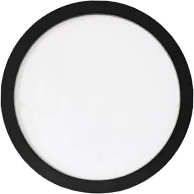 Image de Décoration murale rustique en forme de cercle - 20 cm - Noir - Creuse - Bois