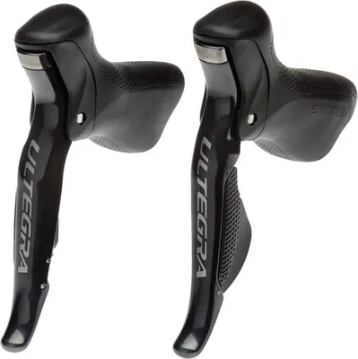 Immagine prodotto di Coppia di leve STI Shimano Ultegra Di2 2x11/10 velocità - cambio elettronico da corsa preciso...