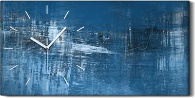 Produktbild von Wandbild Leinwand Bilder mit Uhr Geräuschlos 60x30 Abstrakte Hintergründe - weiße Hände