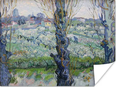 Produktbild von MuchoWow® Poster Ansicht von Arles - Vincent van Gogh 160x120 cm - Foto Plakat