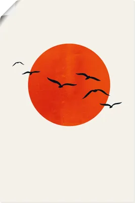 Produktbild von ARTland Poster Ein sonniger Tag Größe: 80x120 cm