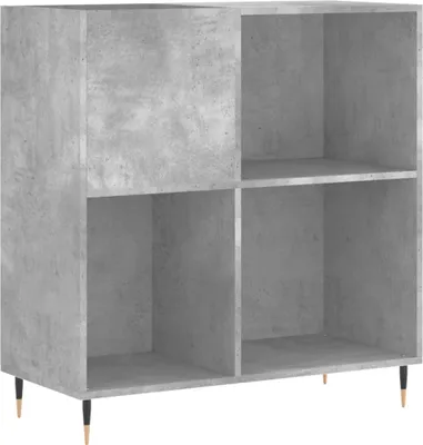 Obrázek produktu pro vidaXL Skříň na talíře Concrete Grey 84,5x38x89 cm Materiál dřevo