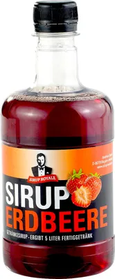 Produktbild von Sirup Royale Erdbeere Getränkesirup 0,5 L EW Drinks Cocktails Shakes Desserts Backen