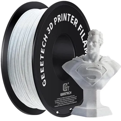 Obrázek produktu pro Filament pro 3D tiskárny, biologicky rozložitelný PLA, vysoká pevnost, mramor