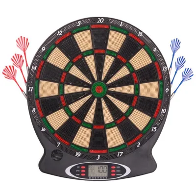Produktbild von Klassische elektronische Dartscheibe ENERO 43CM + 6 Darts