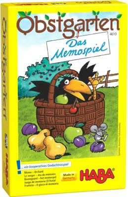 Produktbild von HABA Mitbringspiel Mini Memospiel Obstgarten 1004610001