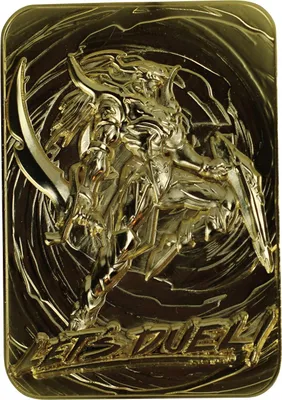 Produktbild von FaNaTtik Yu-Gi-Oh! Replik Karte Black Luster Soldier (vergoldet) FNTK-KON-YGO25G
