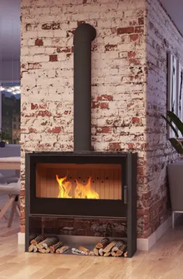 Produktbild von XL Kaminofen HITZE LUPO L - 11 kW