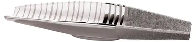 Imagen del producto de GILDE Schale, "Lavena", gestreift, Keramik, grau, weiß, , L. 11 cm, B. 35 cm, H. 5 cm 47250