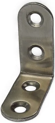 Produktbild von Edelstahl Winkel 40x40x17mm  (VE 10 Stück) Lochwinkel Montagewinkel