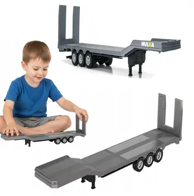 Obrázek produktu pro Přívěs návěs Huina 1502 měřítko 1:18 pro Scania 1501 dálkově ovládaný