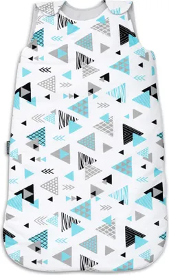 Produktbild von Baby Schlafsack Innenschlafsack für Neugeborene und Kleinkinder - aus 100% Baumwolle - ToG 2.5 - - Ganzjährig Babyschlafsack für Sommer & Winter - Anpassbar 60/75 cm - Tresor