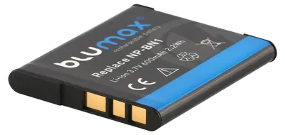 Produktbild von Blumax Akku | für Sony NP-BN1 Digitalkamera | Kapazität 600mAh  |Spannung 3,6Volt | Video- und  Kamerazubehör