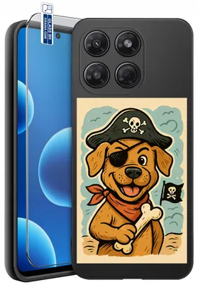 Productafbeelding van Hoesje voor de Motorola Moto G37, met designs | Siliconen hoesje + beschermend glas 9H