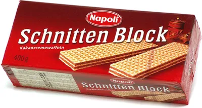 Produktbild von Napoli Schnittenblock 400g