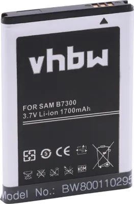 Immagine prodotto di Batteria vhbw compatibile con cellulare smartphone CoolPad 8809 (1700 mAh, 3,7 V, Li-Ion)