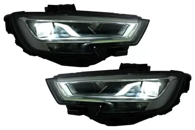 Image de Phares LED pour Audi A3 8V Facelift 2016-2019. Upgrade pour xénon.