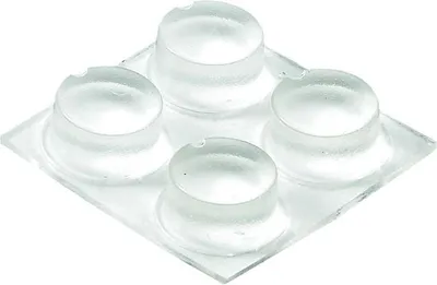 Produktbild von Hettich Anschlagpuffer 6,5 x 13,0 mm Kunststoff transparent - 6 Stück