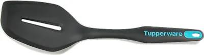 Produktbild von TUPPERWARE Griffbereit Pfannenwender schwarz-türkis D162 TOP-Schmarrenschaufel