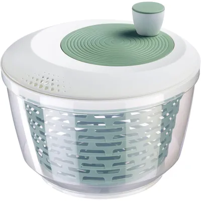 Productafbeelding van Saladespin – Inhoud: 4,4 Liter, Ø 23,5 cm, Kunststof, BPA-vrij, Mintgroen