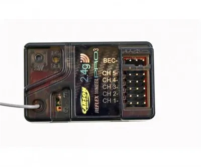 Produktbild von Carson Empfänger Reflex Wheel pro III 5 kanal BEC Waterresistant